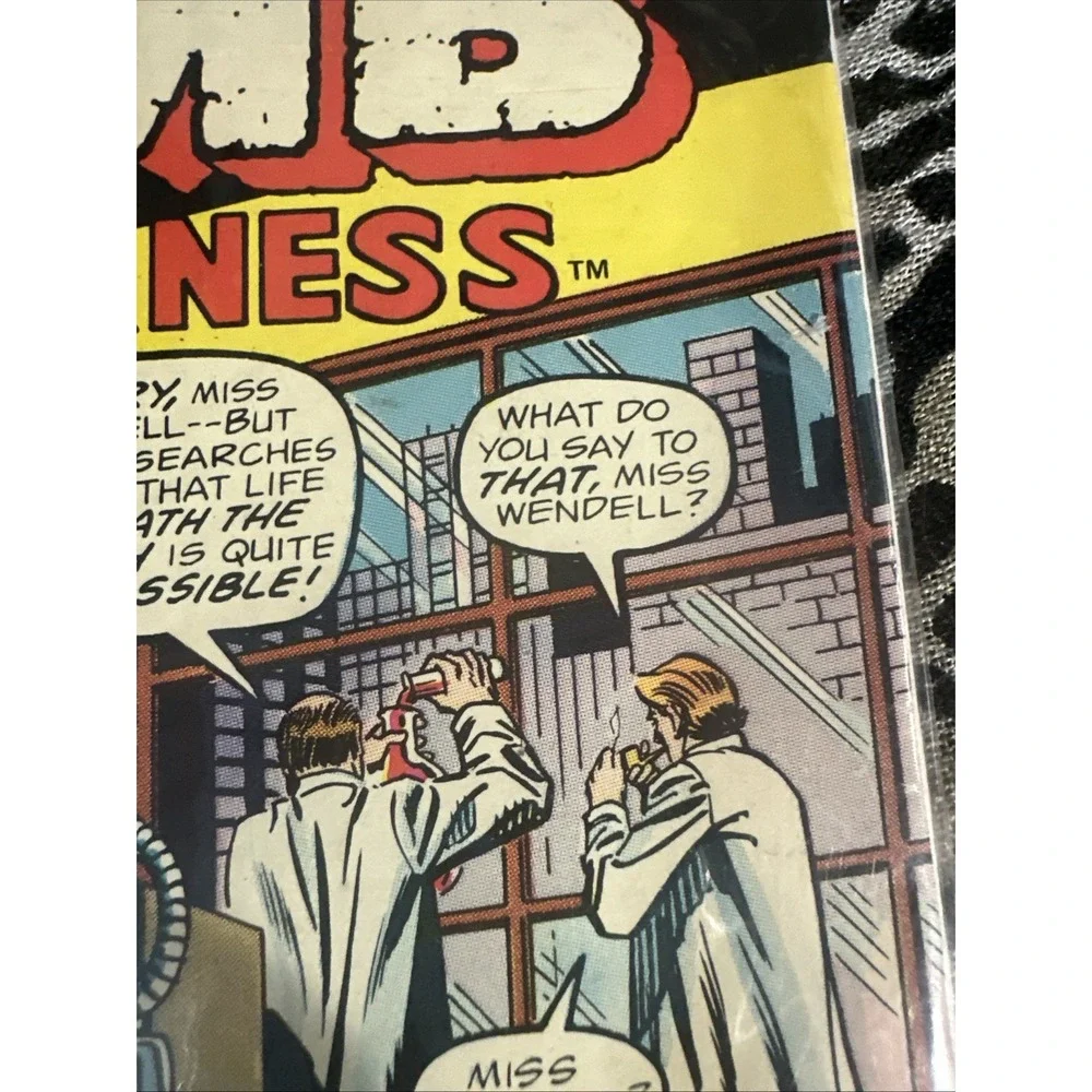 VTG Marvel Comic Tomb Of Darkness #9  JULY 1974 ! They lurk Below!